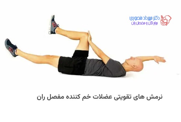 ورزش لگن با 28 نرمش کششی و تقویتی برای تقویت عضلات مفصل ران 26 ورزش تقویت عضلات لگن. عضله خم کننده مفصل ران را چگونه درست انجام دهیم